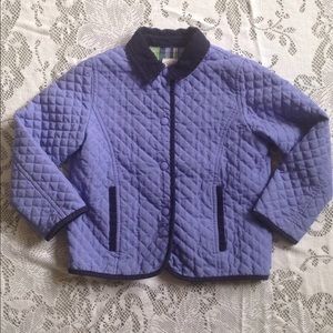 Talbots Kids Girls Quilted Coat Size 5